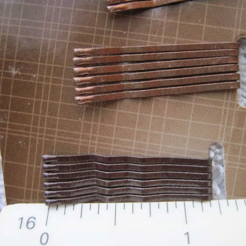 Goody Colour Collection Bobby Slide Hair Pins Bobbies Brunette Blonde Black Mini